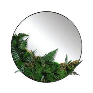 Round Jungle Moss Mirror Fernia