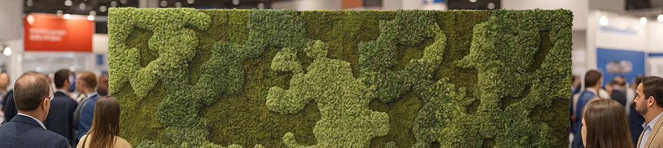 Verhuur moswand huur mosmuur beursstand mos