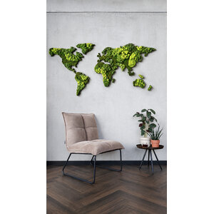 Moss world map Jellina 200 cm