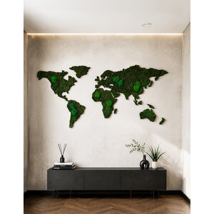 Moss world map  Floki 300 cm