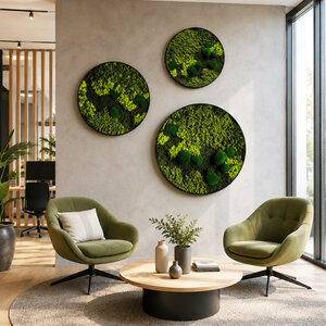 Moss circle set Seine