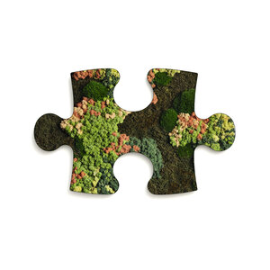 Mos puzzelstuk Copper