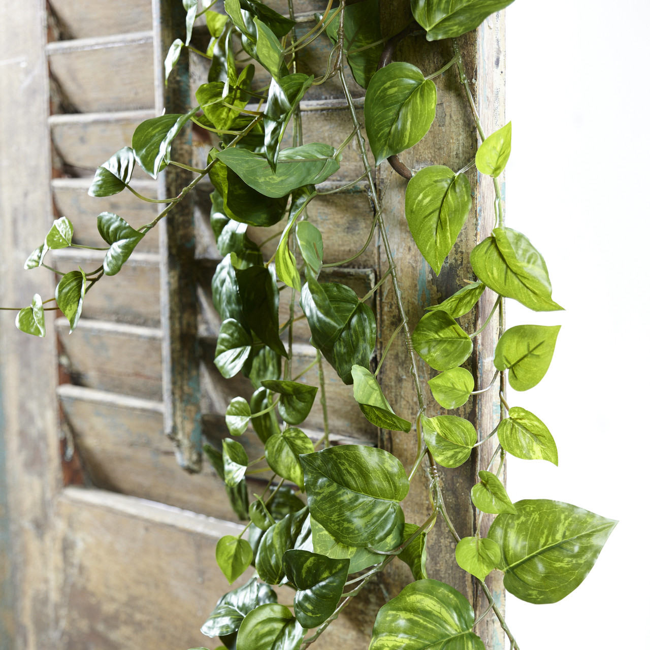 Pothos kunsthangplant 170 cm bont