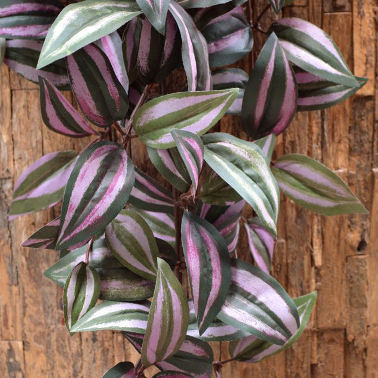 Tradescantia kunst hangplant 100 cm paars