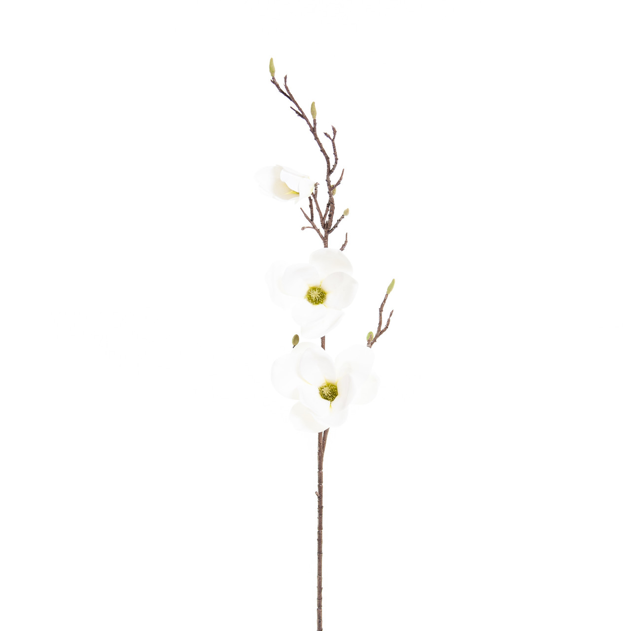 Kunst Magnoliatak 93 cm wit