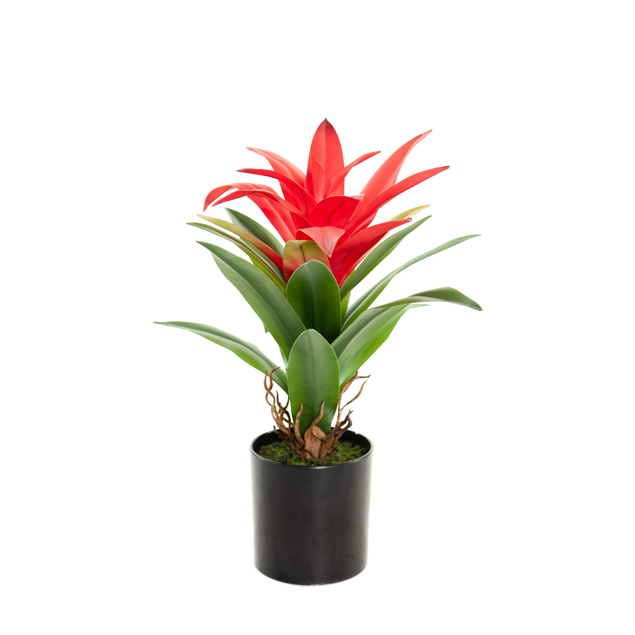 Kunst Bromelie Guzmania 37 cm