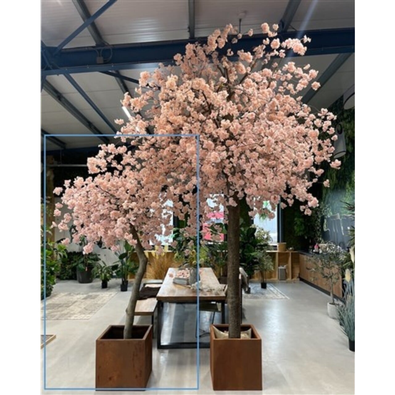 Bloesemboom op maat roze 280 cm – brandvertragend