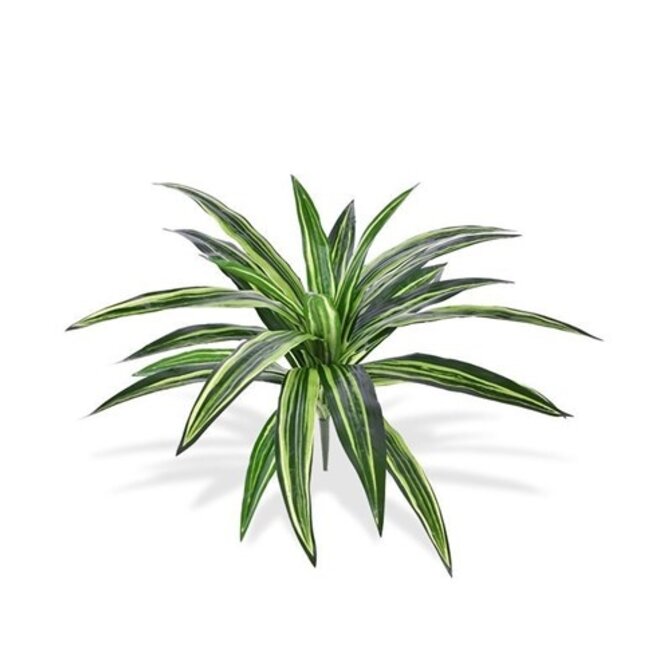 Kunst Draceana Massangeana plant 40 cm groen