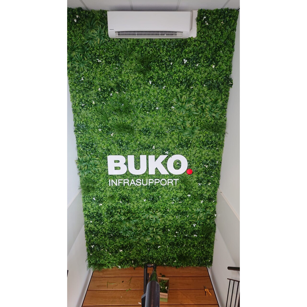 Groene wandpanelen, type Basic (1 m2)