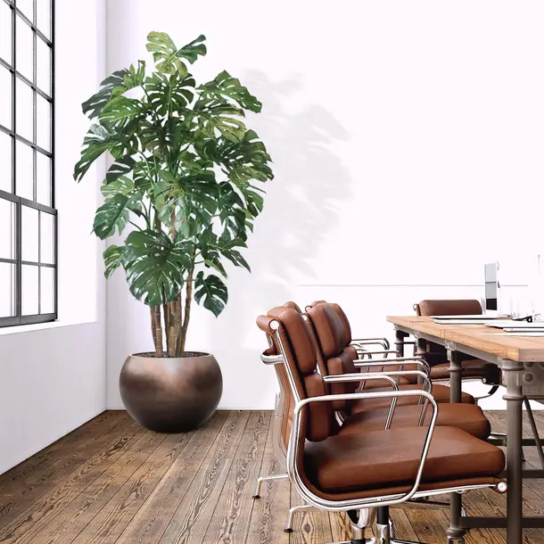 Kunst Monstera de luxe 210 cm