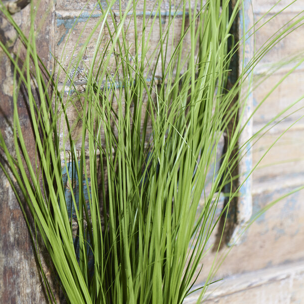 Kunst Grasboeket groen 56 cm FR