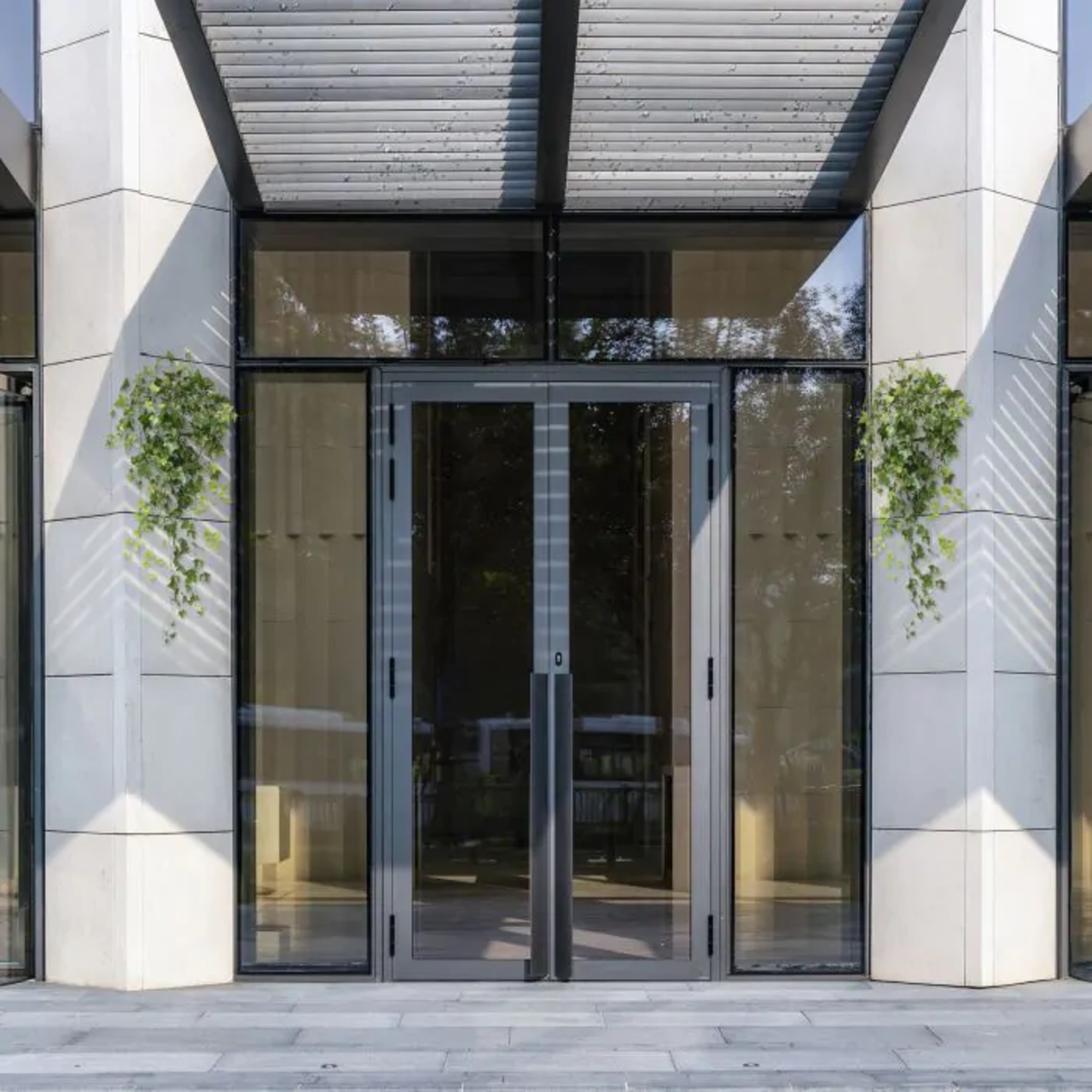 Kunst Hedera hangplant 100 cm UV