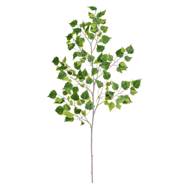 Kunst Berken tak 130 cm groen - FR