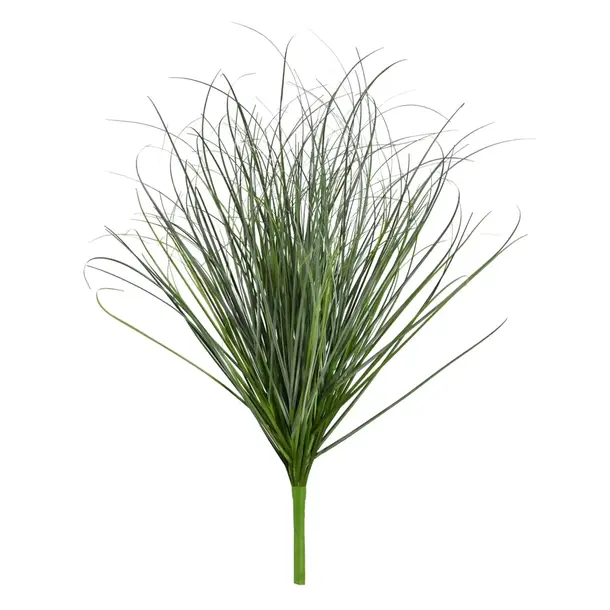 Kunst Grasboeket Groen W 60 cm