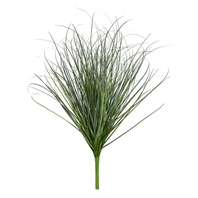 Kunst Grasboeket Groen W 60 cm