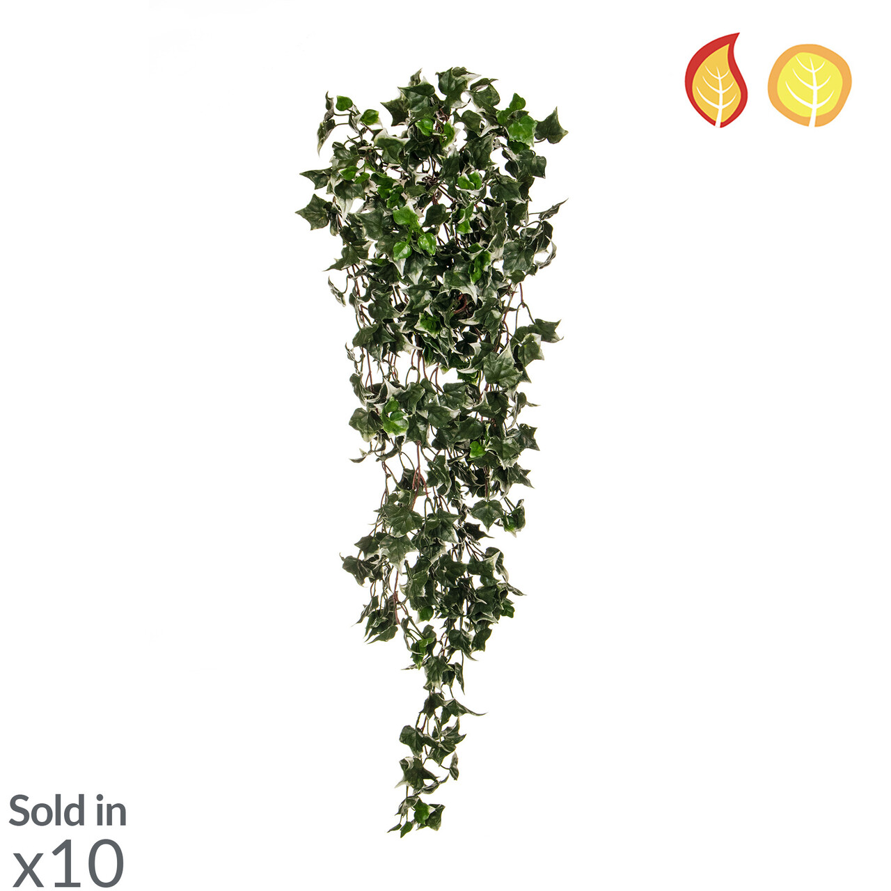 Kunst hedera Hangplant 85 cm Bont FR
