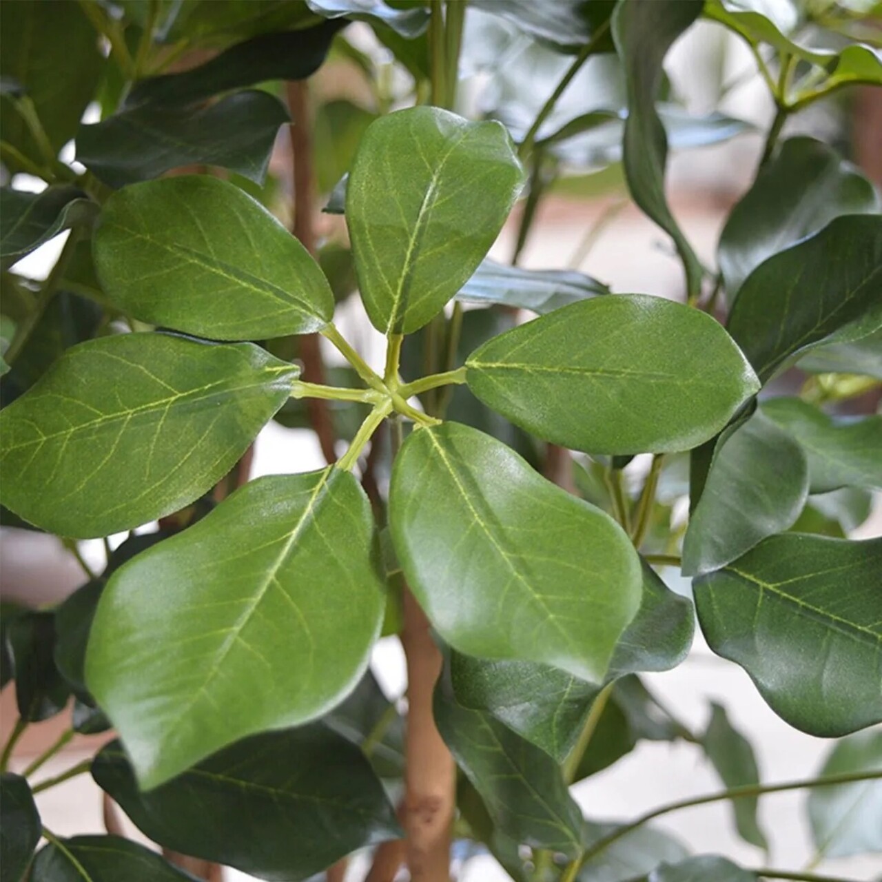 Schefflera Exotica kunstplant 120cm - FR - brandvertragend
