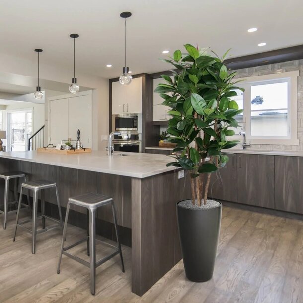 Philodendron Kolom kunstplant 160cm brandvertagend