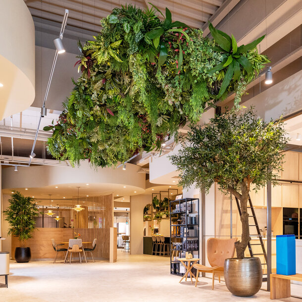 High-end custom planten-plafond FR