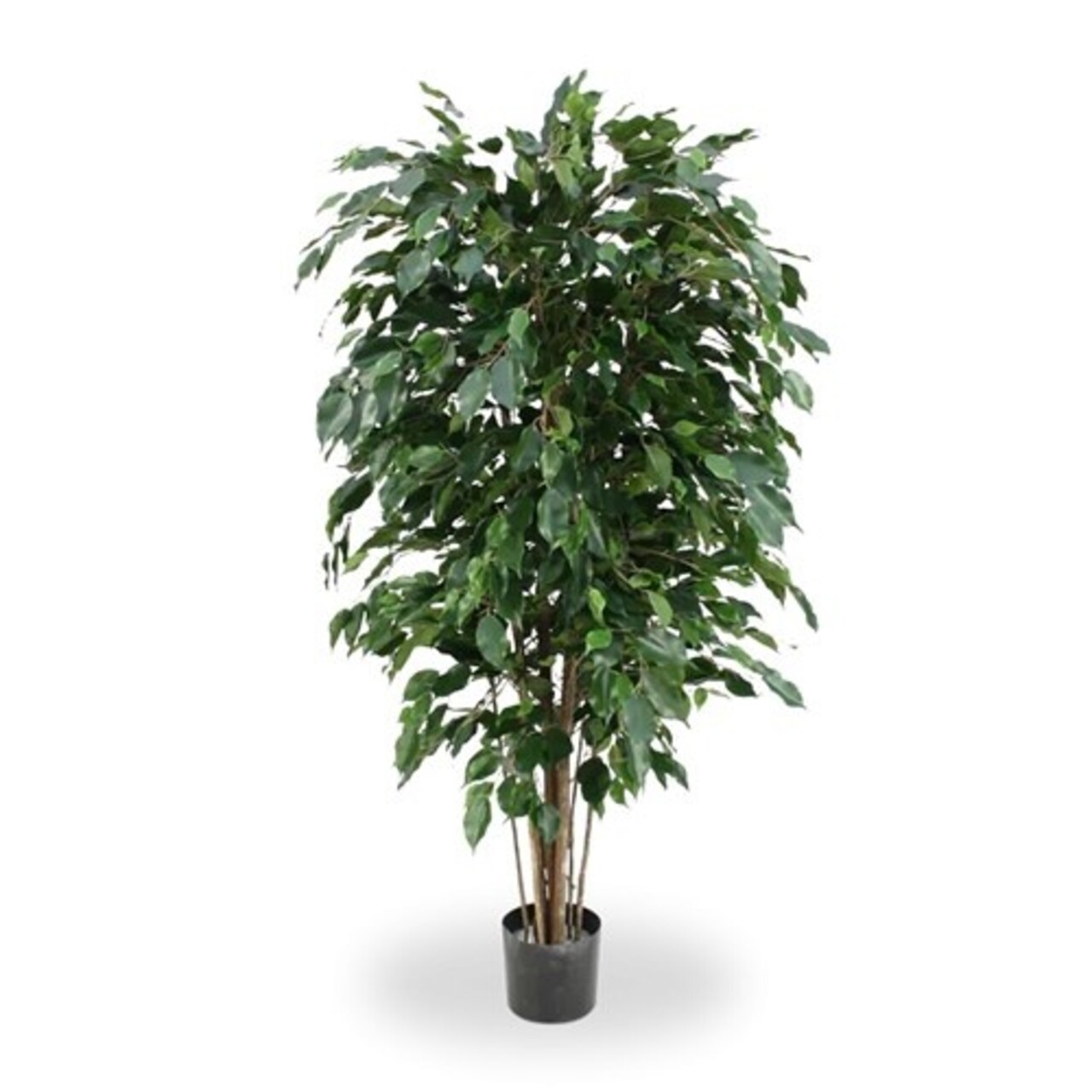 Ficus Exotica deluxe kunstplant 150cm - groen - FR - brandve