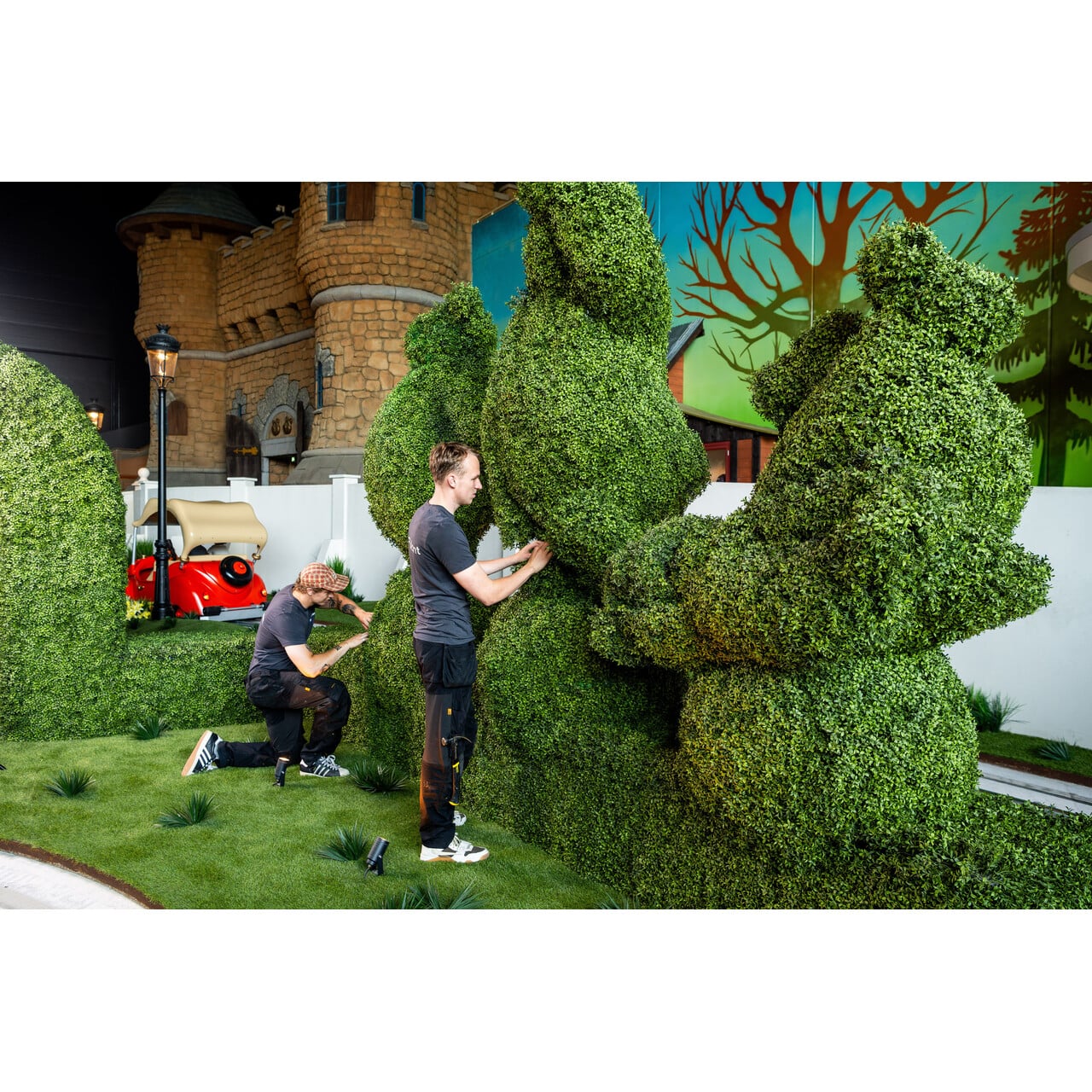 Buxus kunsthaag per m² – brandvertragend & UV-bestendig