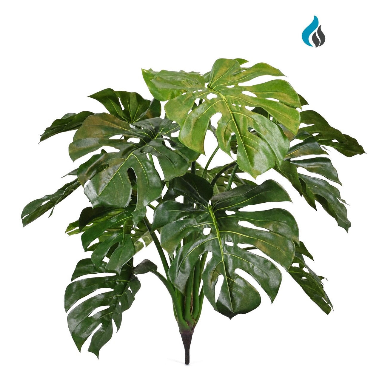Monstera kunstplant deluxe 75 cm – brandvertragend