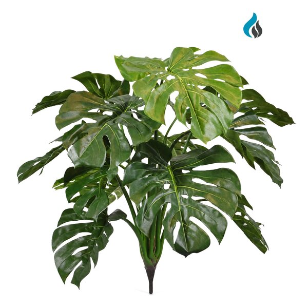 Coolplant Monstera kunstplant deluxe 75 cm – brandvertragend