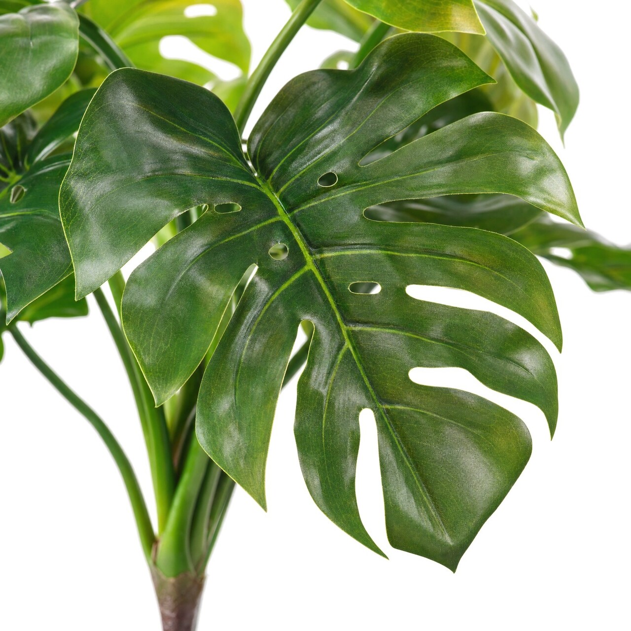 Monstera kunstplant deluxe 75 cm – brandvertragend