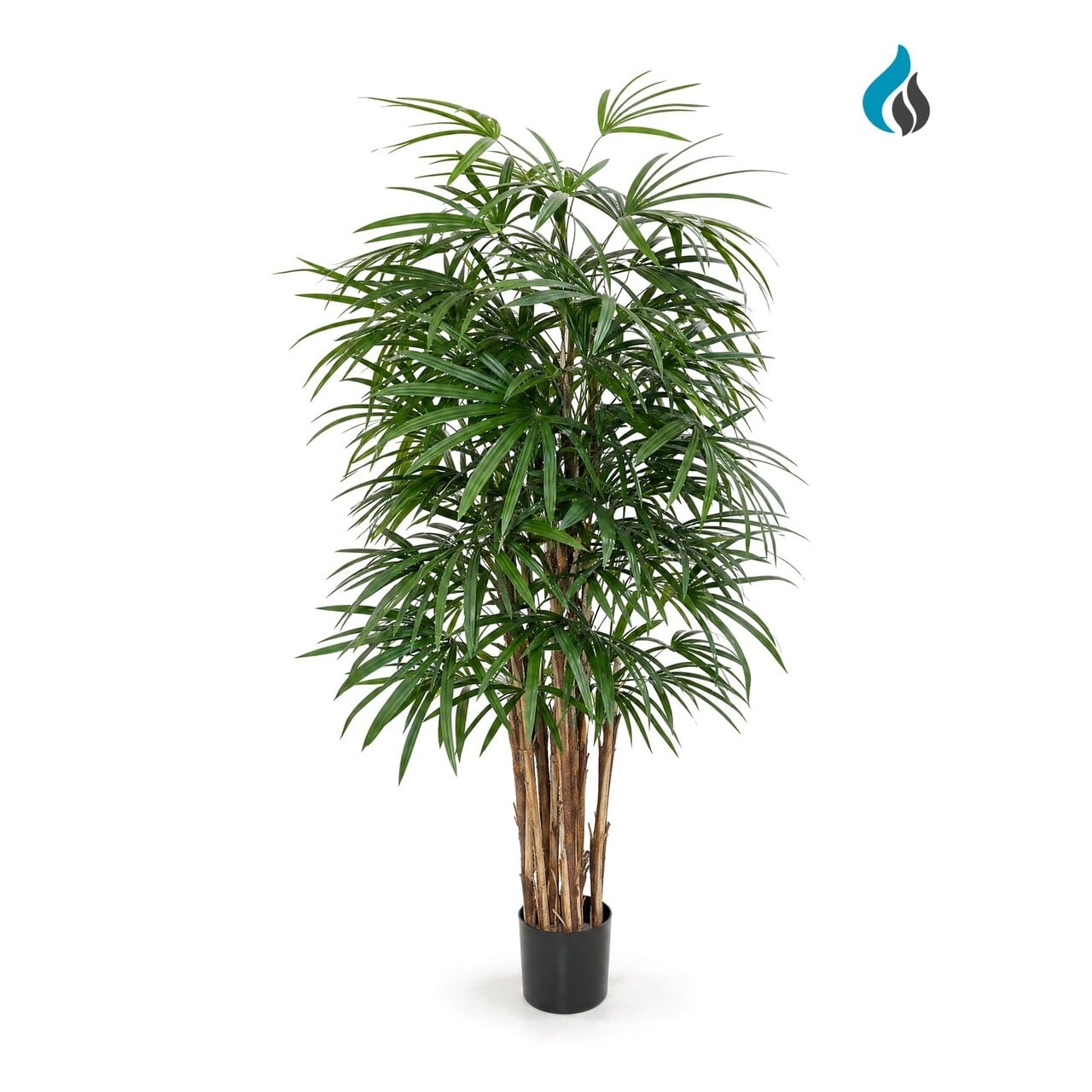 Raphis kunstpalm deluxe 160 cm – brandvertragend