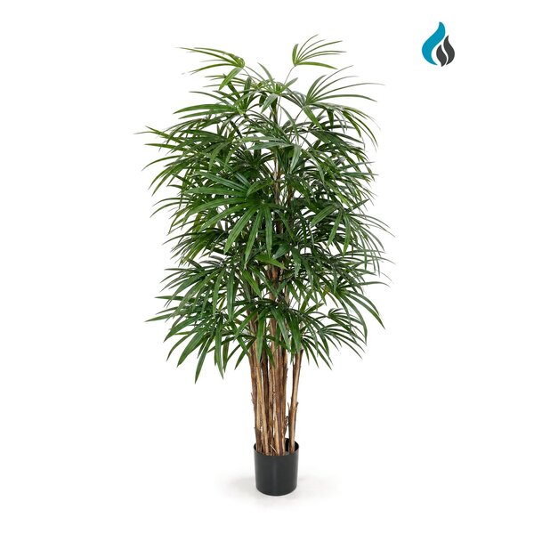 Coolplant Raphis kunstpalm deluxe 160 cm – brandvertragend