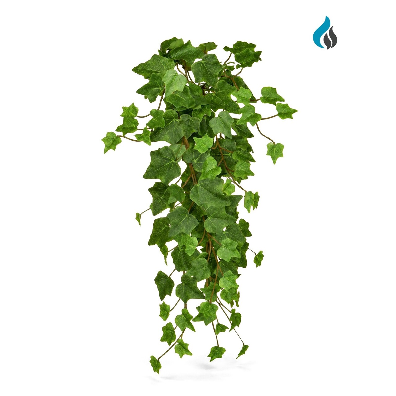 Hedera kunsthangplant groen 55 cm – brandvertragend