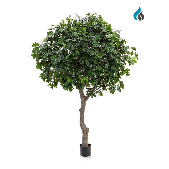 Coolplant Eichen-Kunstbaum Giant deluxe 300 cm – schwer entflammbar