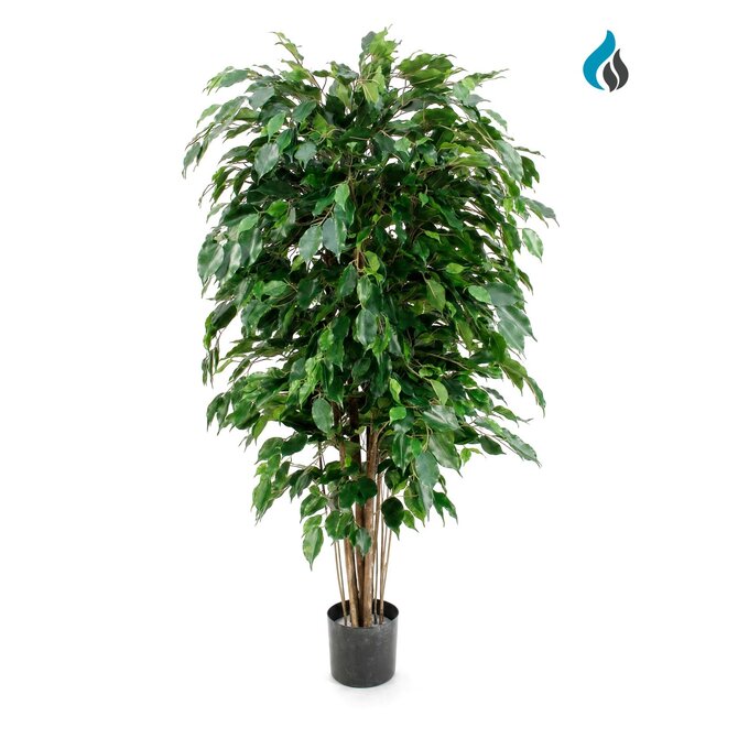 Coolplant Ficus Exotica kunstboom deluxe 150 cm – brandvertragend