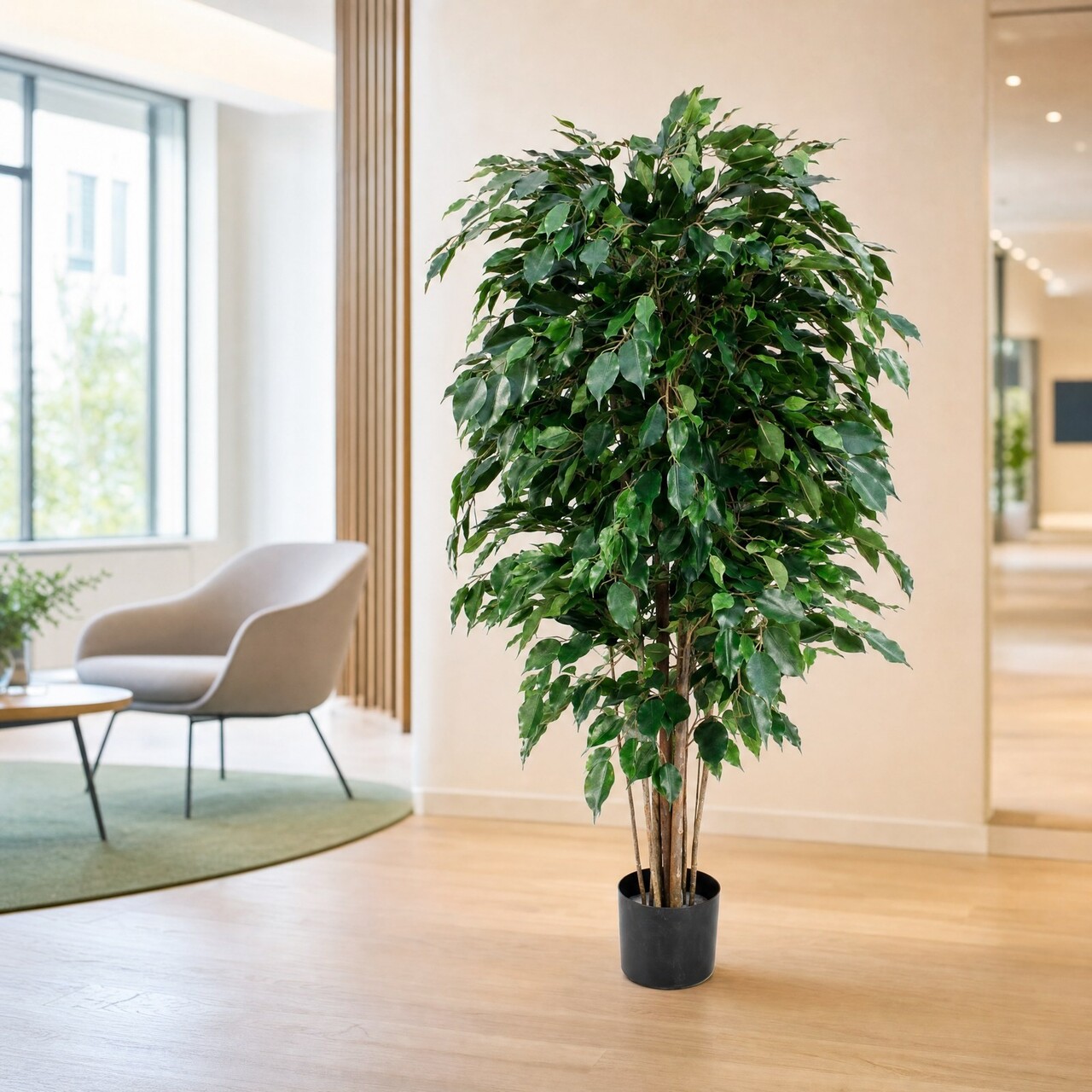 Ficus Exotica kunstboom deluxe 150 cm – brandvertragend