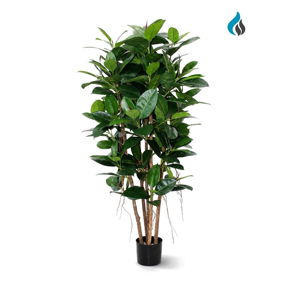 Coolplant Philodendron kunstplant kolom 155 cm – brandvertragend