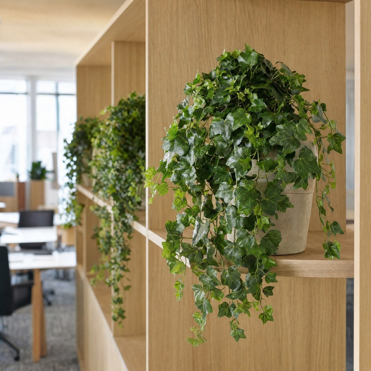Hedera kunsthangplant 75 cm – brandvertragend