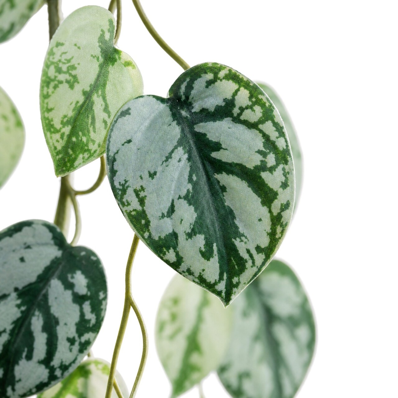 Scindapsus Trebie kunsthangplant 85 cm – brandvertragend