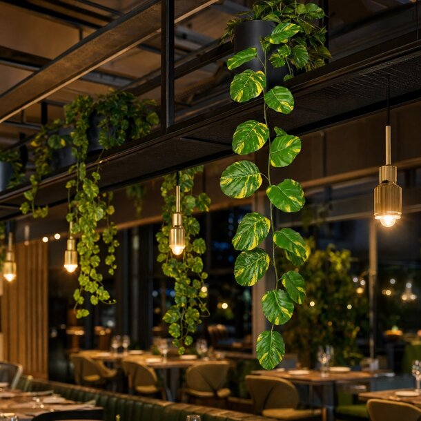 Pothos kunstslinger 180 cm – brandvertragend