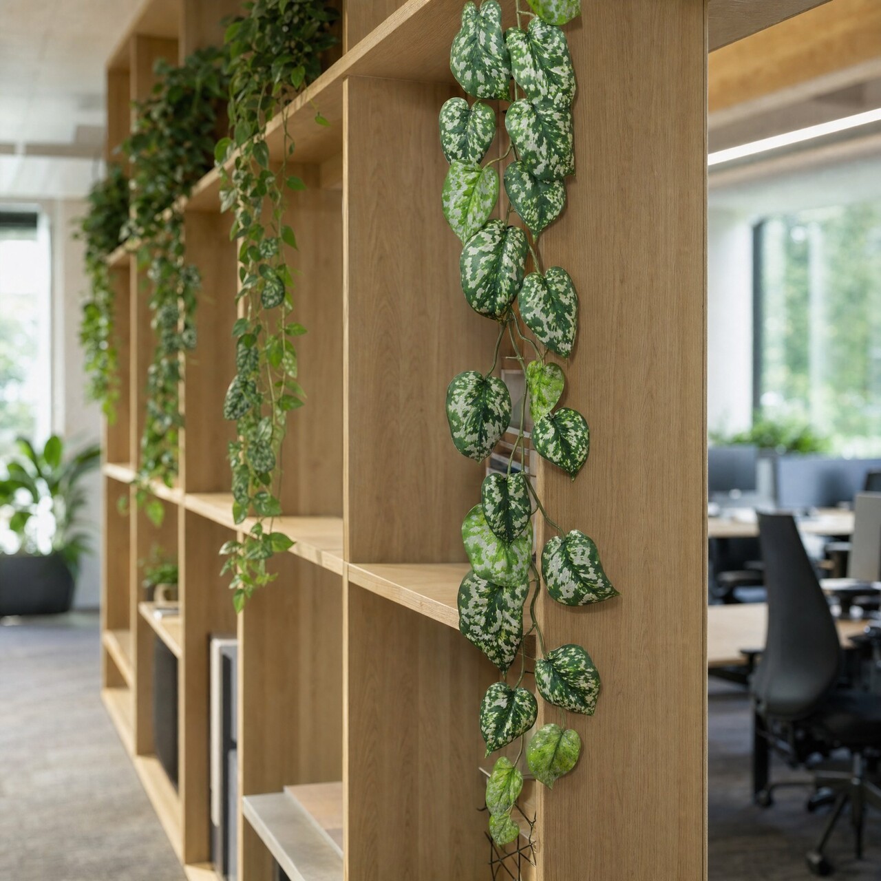 Scindapsus Kunstgirlande 155 cm – schwer entflammbar