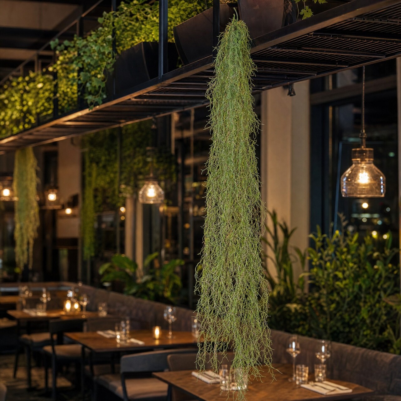 Tillandsia kunsthangplant 152 cm – brandvertragend