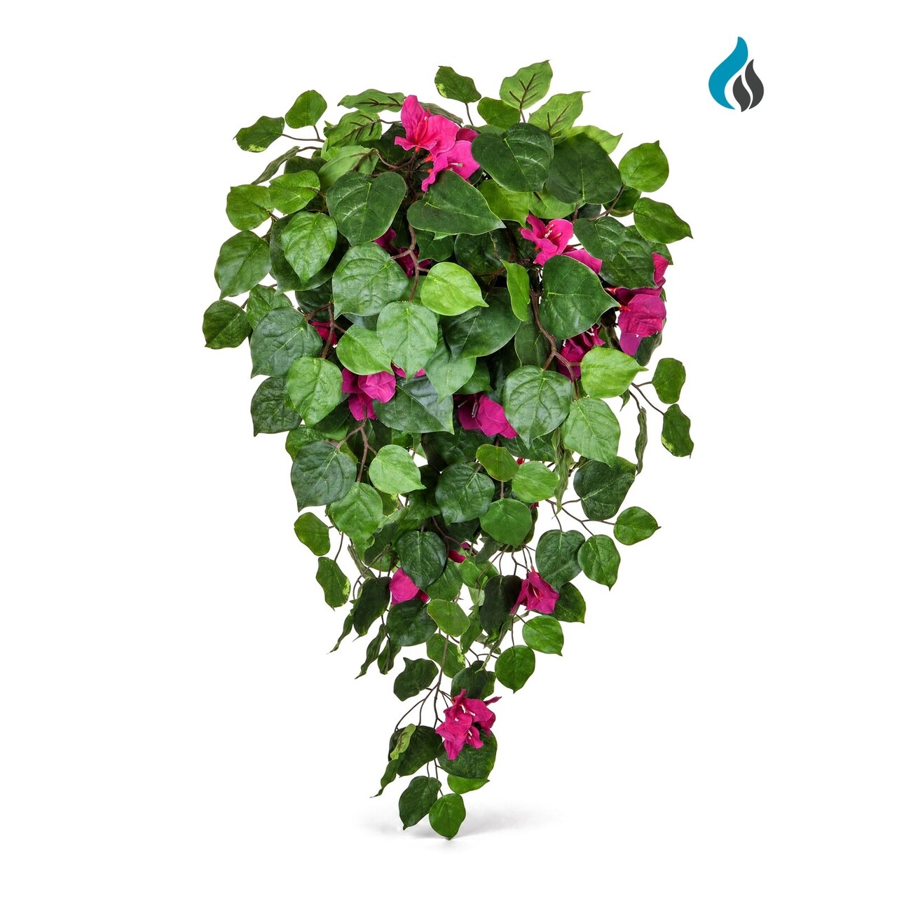 Bougainvillea kunsthangplant roze 100 cm – brandvertragend
