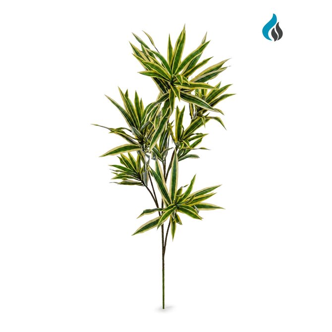 Coolplant Dracaena kunsttak bont 85 cm – brandvertragend