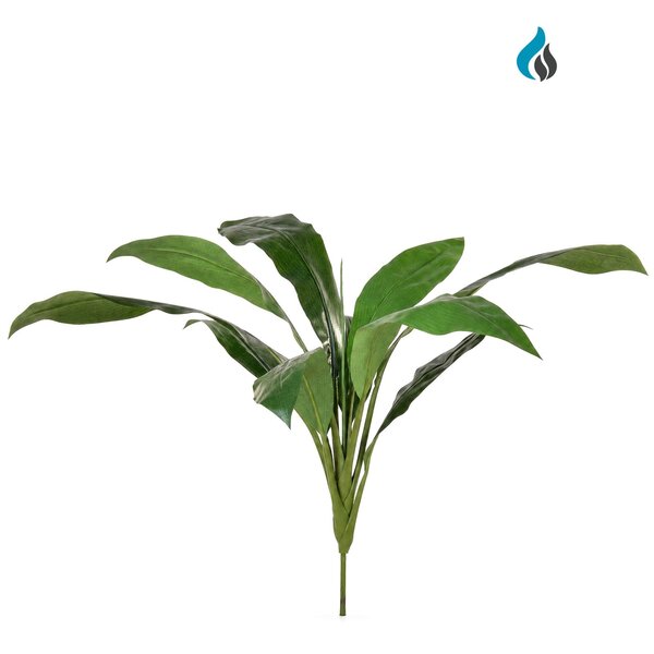 Coolplant Cordyline kunstboeket groen 74 cm – brandvertragend