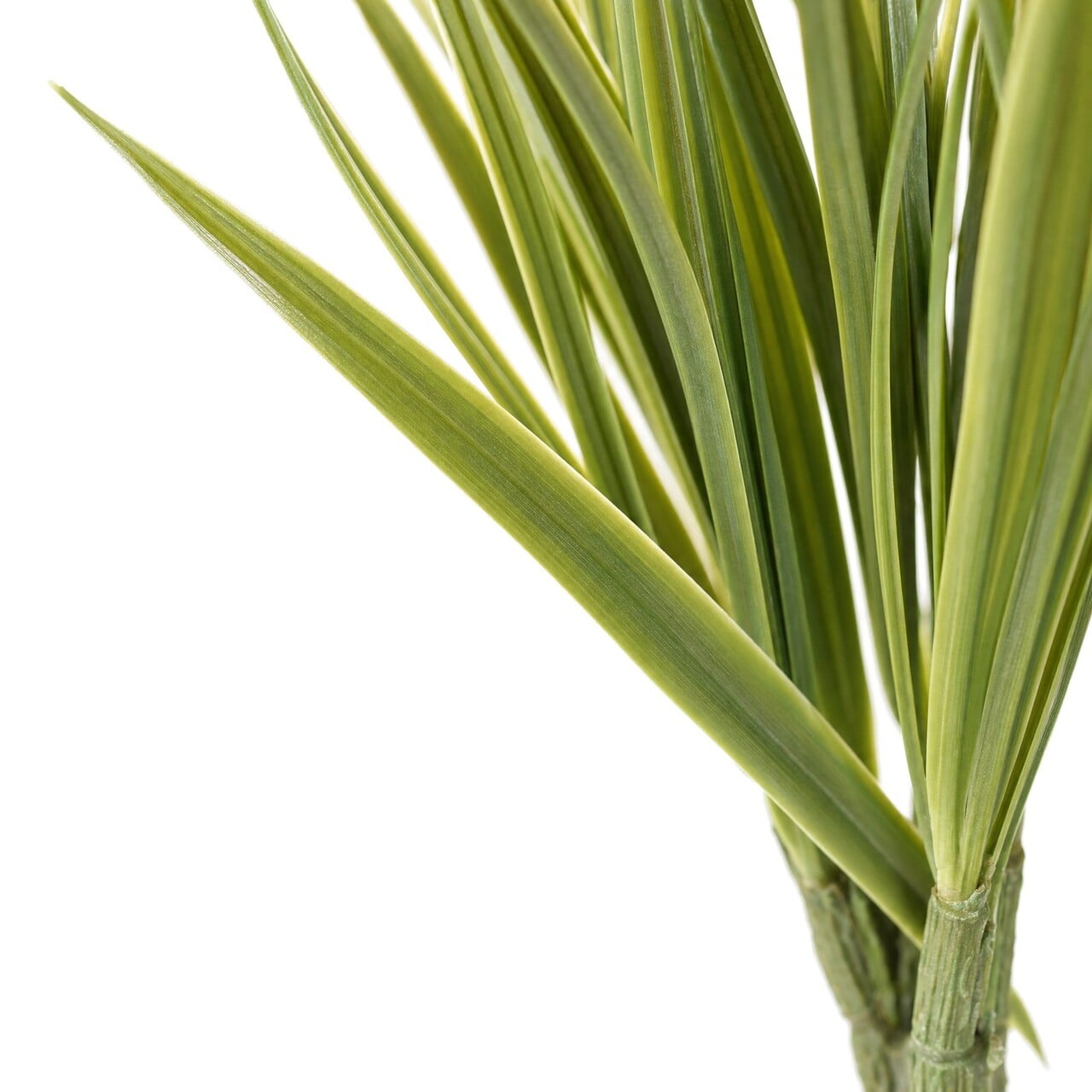 Gras kunstboeket geel-groen 30 cm – brandvertragend