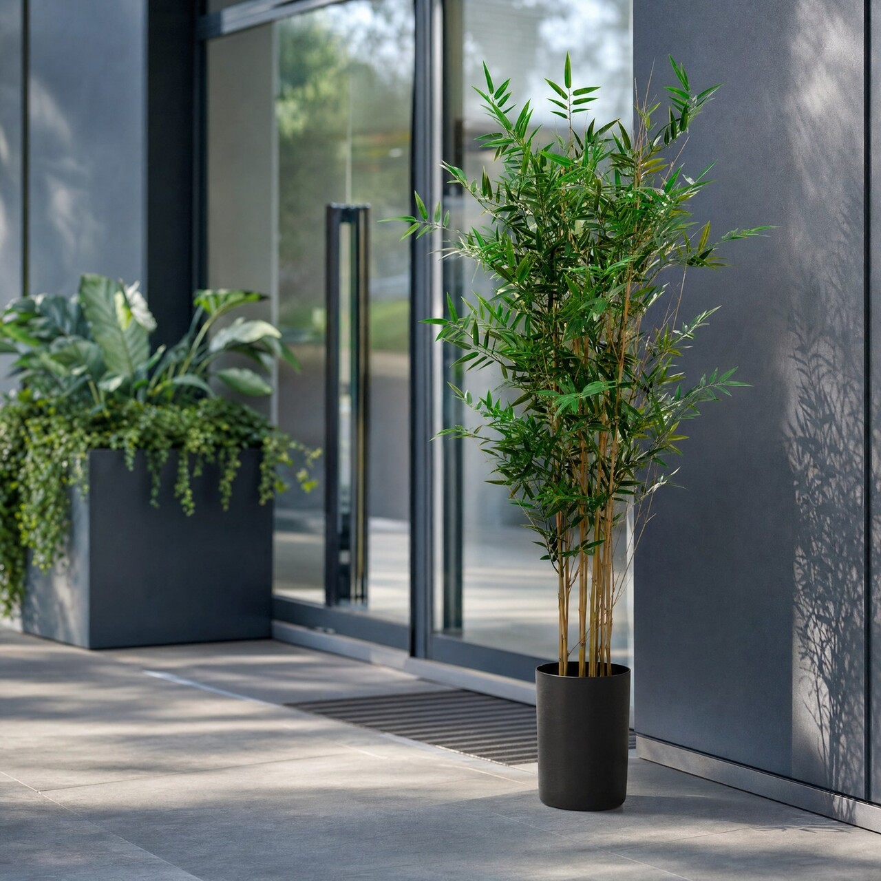 Japanse bamboe kunstplant 125 cm – UV-bestendig