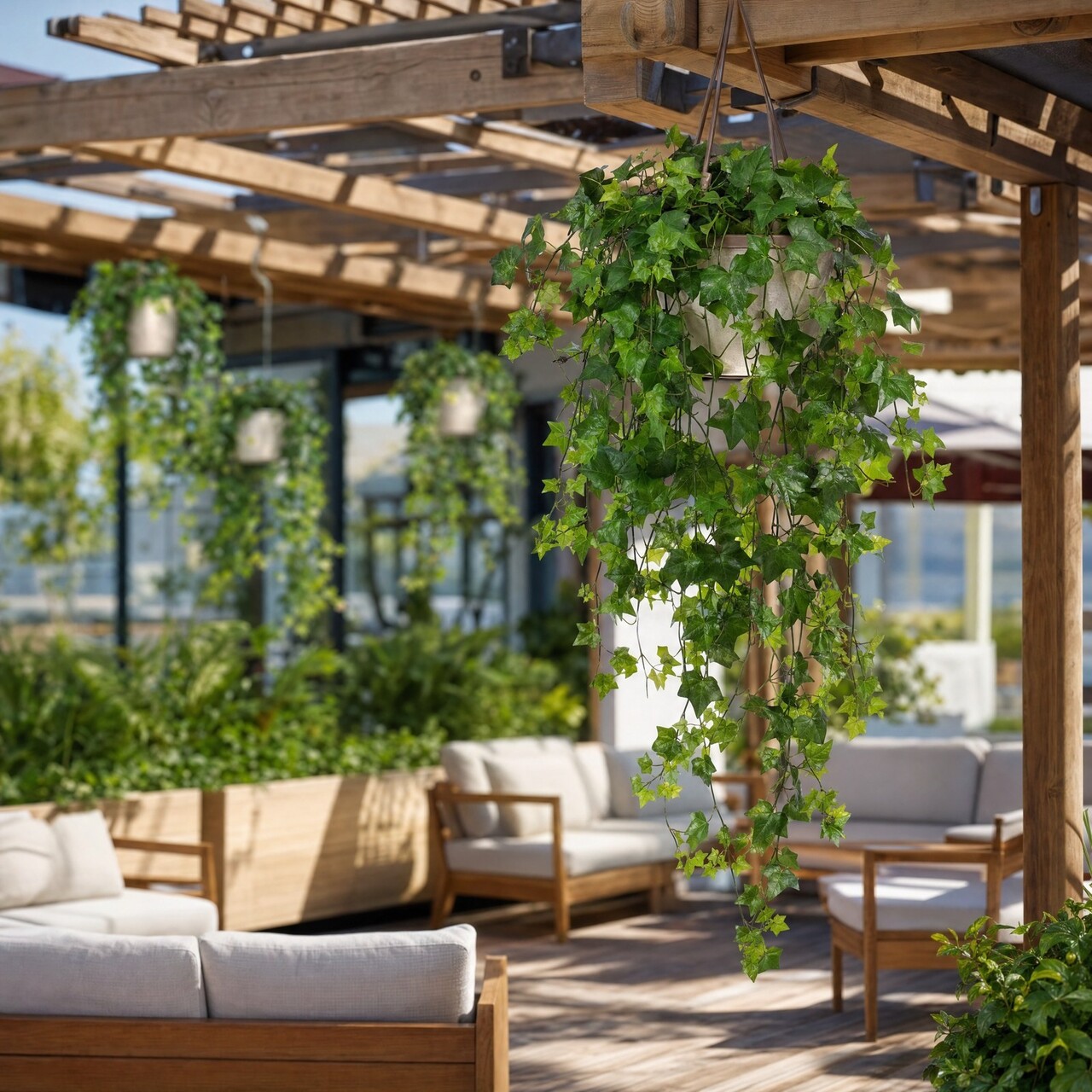 Hedera kunsthangplant 100 cm – UV-bestendig