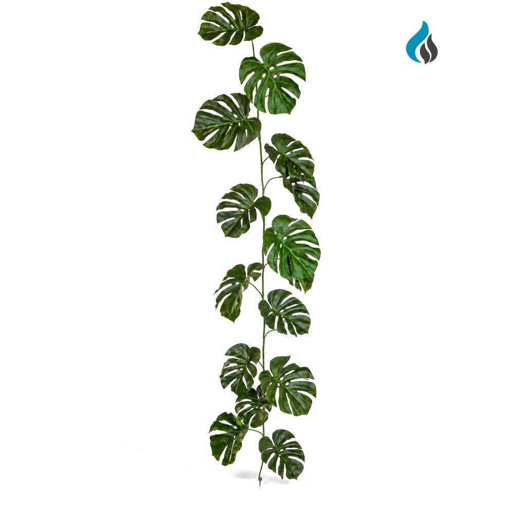 Coolplant Monstera kunstslinger 180 cm – brandvertragend