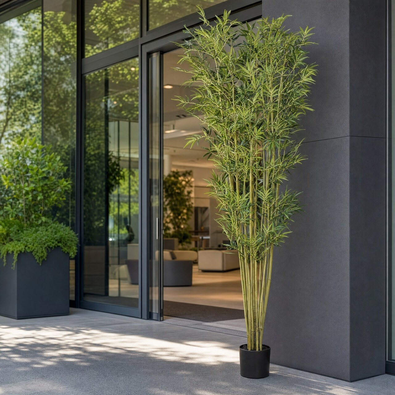 Bamboe kunstplant 210 cm – UV-bestendig