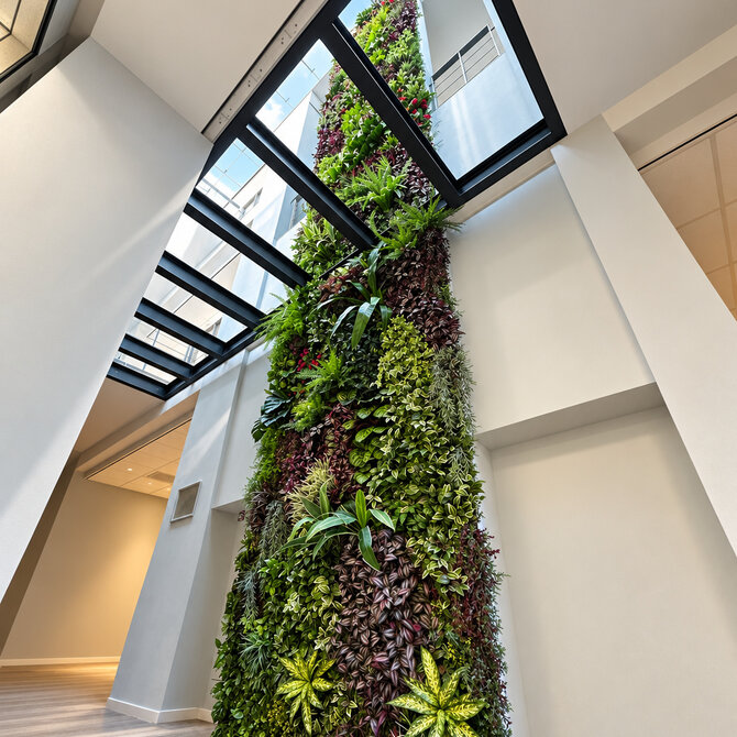 Coolplant Plantenwand op maat – samengesteld naar jouw wens, zijdeplan
