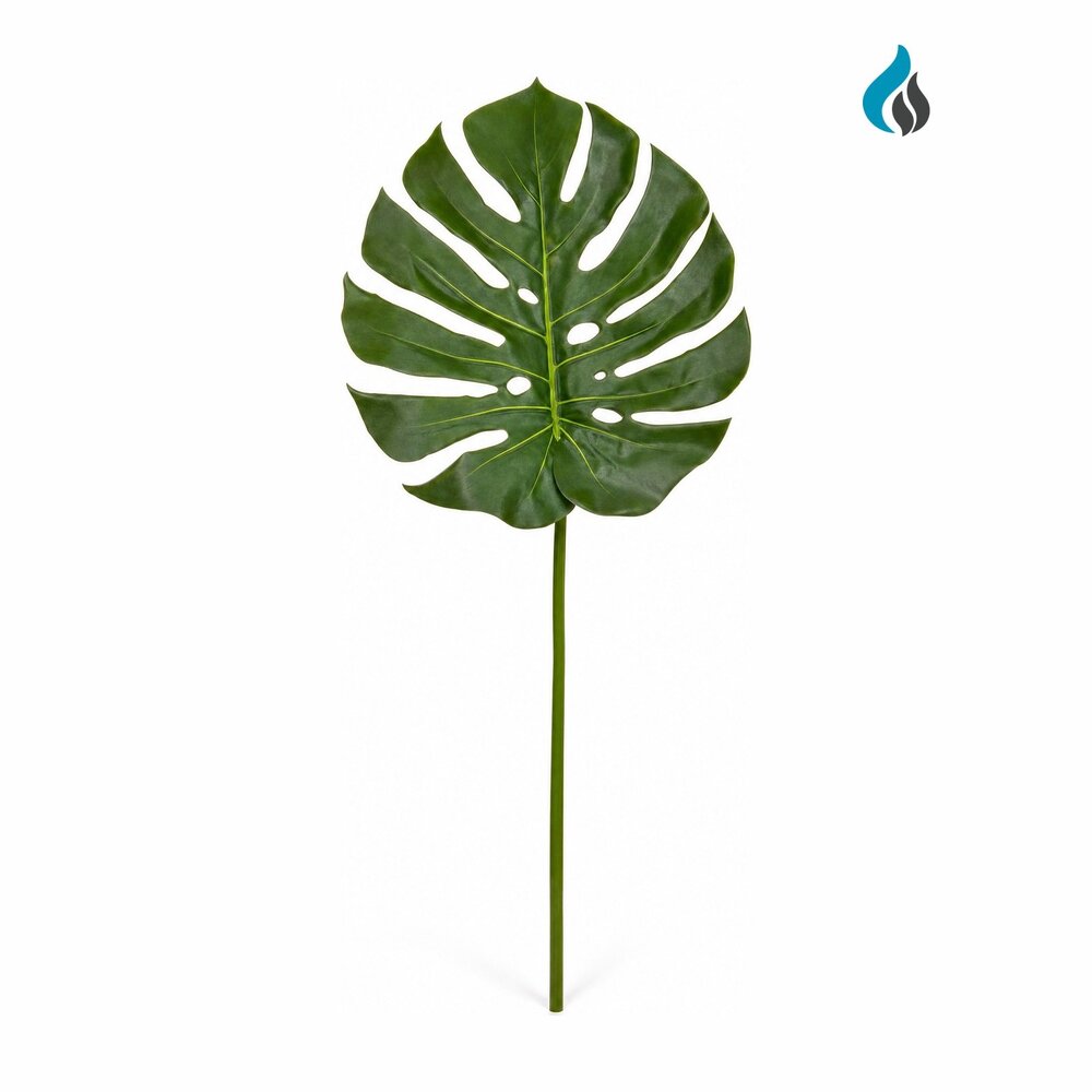 Coolplant Monstera Kunstblatt 75 cm – schwer entflammbar
